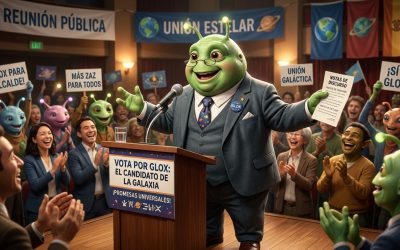 Trump y los extraterrestres, una broma cósmica.